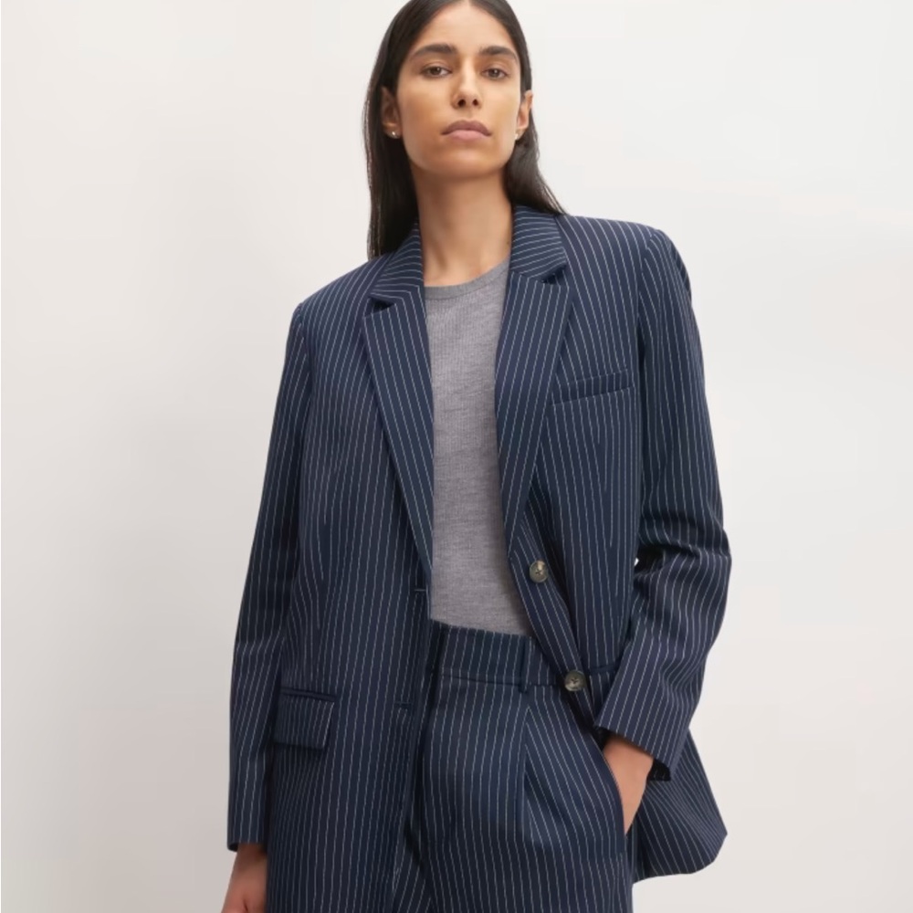 The Oversized Blazer in Buttersmooth size 2